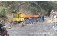 2.5噸防爆湘潭電機(jī)車海外煤礦工作視頻